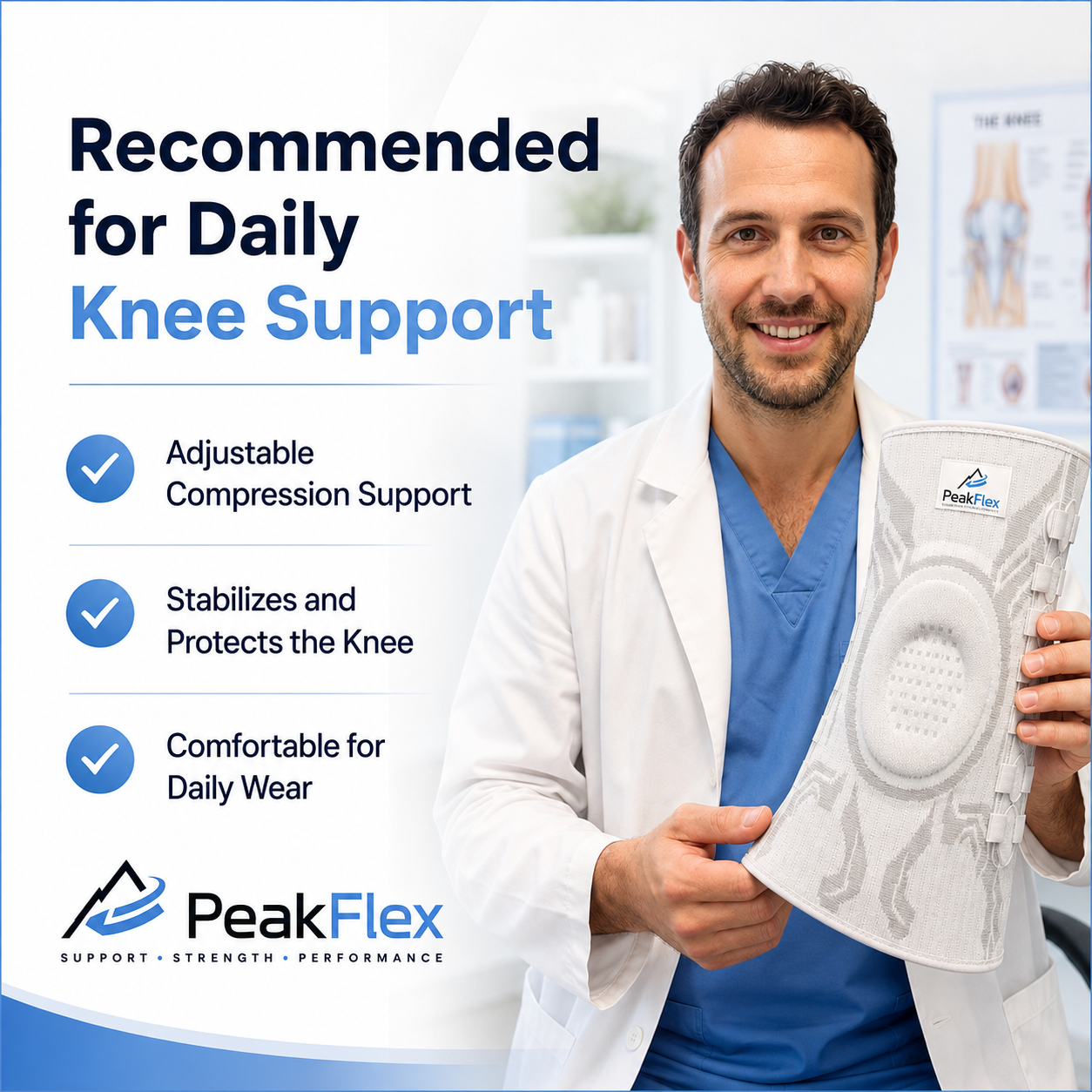PeakFlex Knee Sleeve